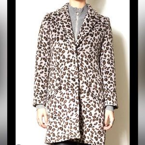 Pink martini leopard coat